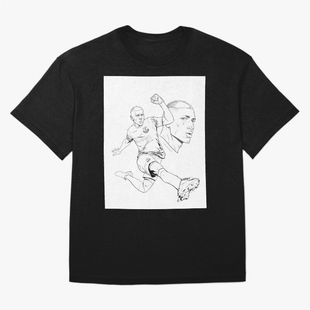 richarlison Oversized T-Shirt Show Support during FIFA World Cup 2026 Spirit, Capturing Portugal, Neymar, Worldwide Fan Energy, Dramatic Goals, Stadium Lights and Championship Celebrations; Perfect for Fans, Collectors, Family Gatherings, Watch