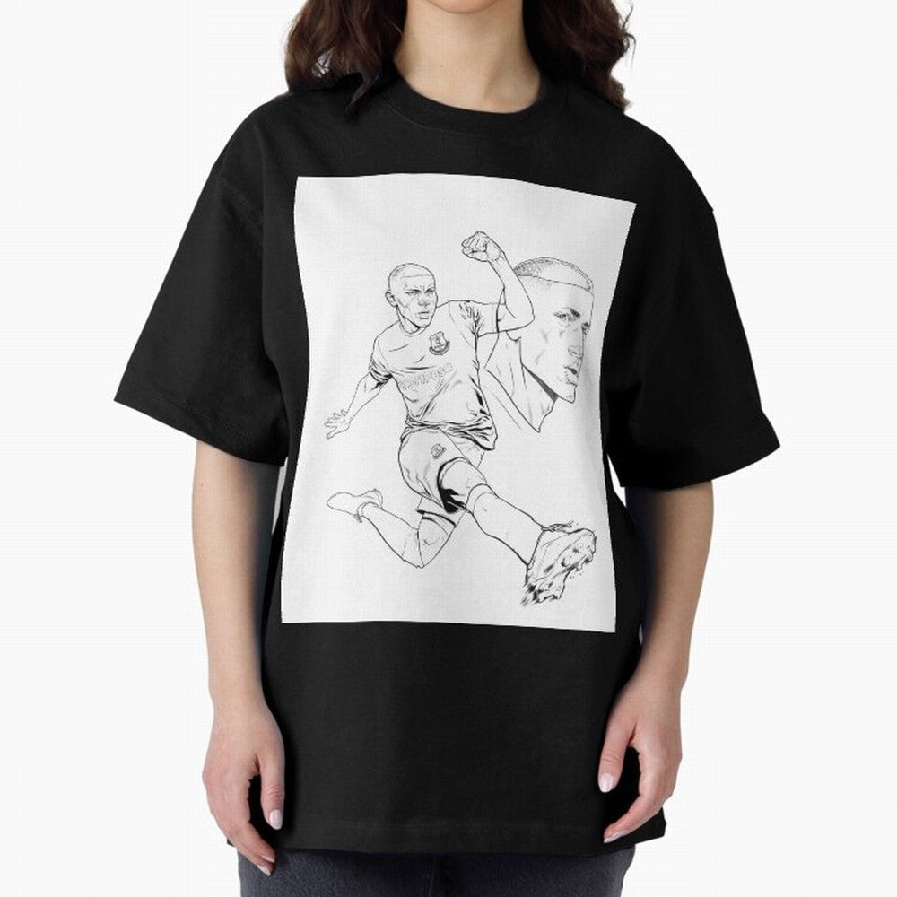 richarlison Oversized T-Shirt Show Support during FIFA World Cup 2026 Spirit, Capturing Portugal, Neymar, Worldwide Fan Energy, Dramatic Goals, Stadium Lights and Championship Celebrations; Perfect for Fans, Collectors, Family Gatherings, Watch