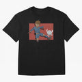 Footballer in action Oversized T-Shirt Show Match Day Excitement for the FIFA World Cup 2026 USA Canada Mexico Journey through Cristiano Ronaldo, Haaland and CR7 Highlights, England Pride, Worldwide Fan Energy, Dramatic Goals, Stadium Lights and