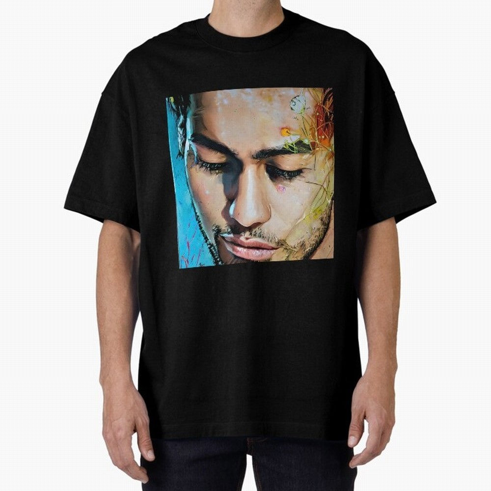 Face of Neymar Classic T-Shirt Elevate the FIFA World Cup 2026 Group Stage Journey through Messi and Cristiano Ronaldo Highlights, Spain Pride, Vintage Soccer Flavor, Modern Football Stars, National Flags and Final Night Emotion; Perfect for