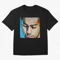 Face of Neymar Classic T-Shirt Elevate the FIFA World Cup 2026 Group Stage Journey through Messi and Cristiano Ronaldo Highlights, Spain Pride, Vintage Soccer Flavor, Modern Football Stars, National Flags and Final Night Emotion; Perfect for