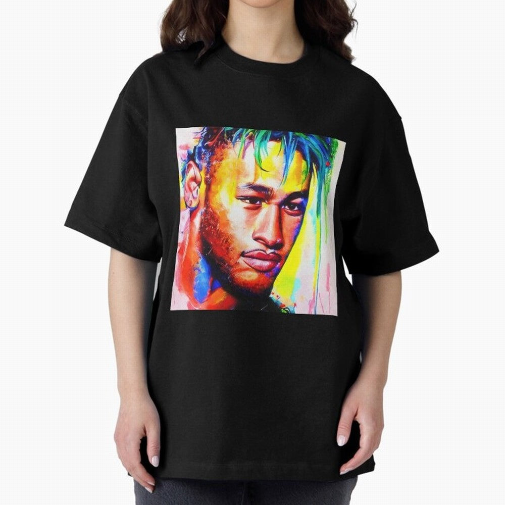 a game with Neymar Classic T-Shirt Spotlight Match Day Hype around FIFA World Cup 2026 Group Stage, Messi, Brazil, Retro Football Energy, Iconic Rivalries, Trophy Chase Drama and Stadium Atmosphere; Built for Supporters Chasing Trophy Dreams, Final