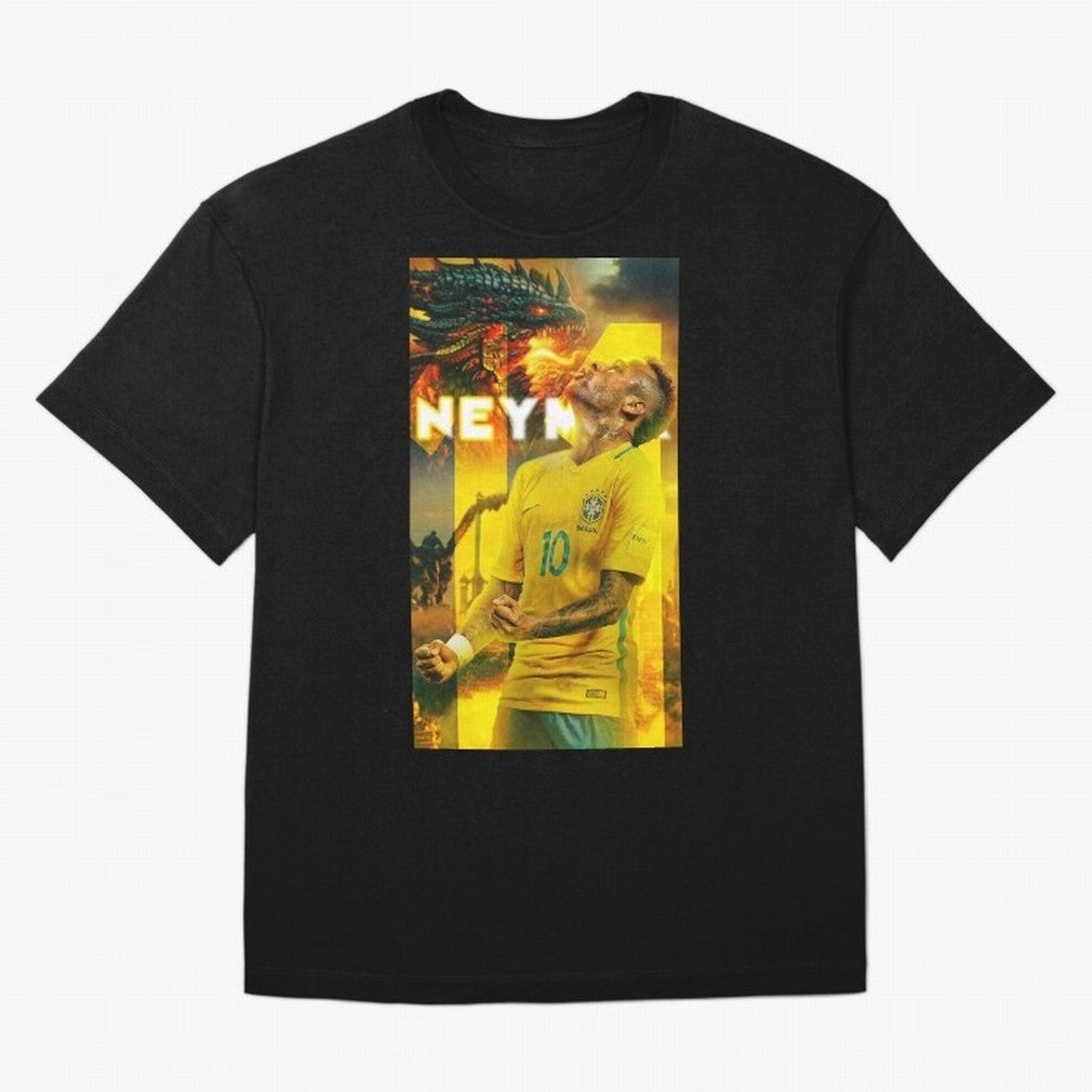 Art Neymar Wallpaper Classic T-Shirt Feel the Trophy Chase of Global Football Passion for FIFA World Cup 2026 USA Canada Mexico, Capturing Haaland, Portugal, Spain and Germany, Match Day Excitement, Supporter Culture, Golden Goals and Global