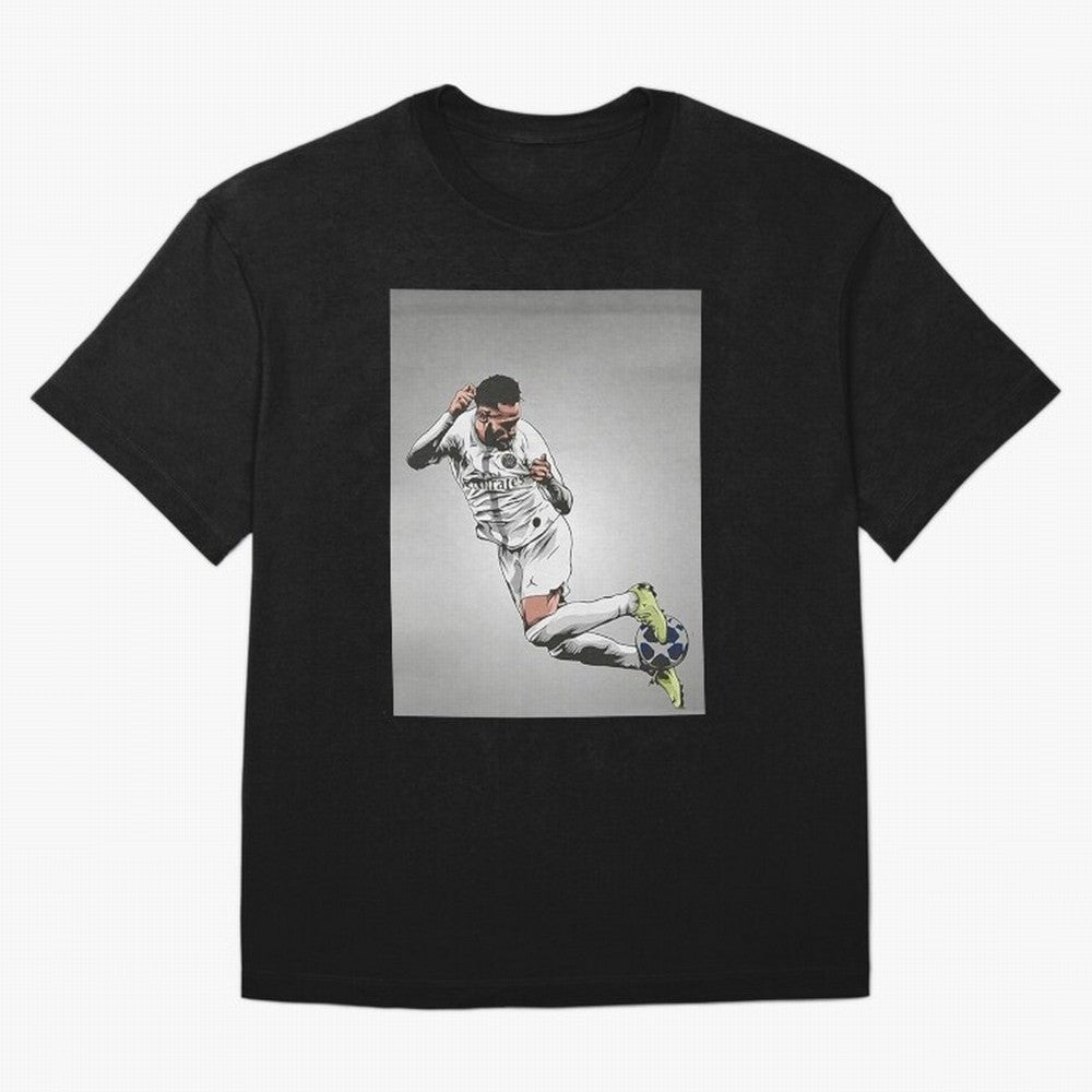 Illustration Neymar Wallpaper Classic T-Shirt Follow Global Football Passion for FIFA World Cup 2026 Group Stage, Celebrating Cristiano Ronaldo, Haaland and CR7, Argentina, France and Brazil, Classic Soccer Heritage, Championship Pressure, Fan