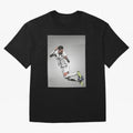 Illustration Neymar Wallpaper Classic T-Shirt Follow Global Football Passion for FIFA World Cup 2026 Group Stage, Celebrating Cristiano Ronaldo, Haaland and CR7, Argentina, France and Brazil, Classic Soccer Heritage, Championship Pressure, Fan