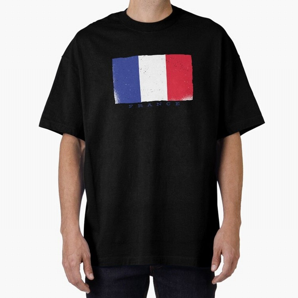 France Flag Design Classic T-Shirt Live the Energy of Match Day Hype around FIFA World Cup 2026 USA Canada Mexico, Messi, CR7 and Mbappe, Spain and Netherlands, Fan Favorite Moments, National Team Passion, Big Match Drama and Soccer History; Made