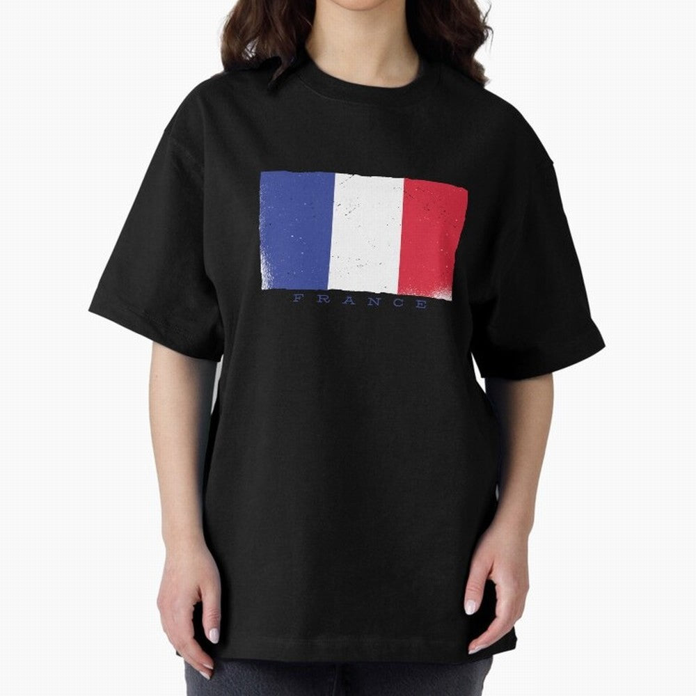 France Flag Design Classic T-Shirt Live the Energy of Match Day Hype around FIFA World Cup 2026 USA Canada Mexico, Messi, CR7 and Mbappe, Spain and Netherlands, Fan Favorite Moments, National Team Passion, Big Match Drama and Soccer History; Made