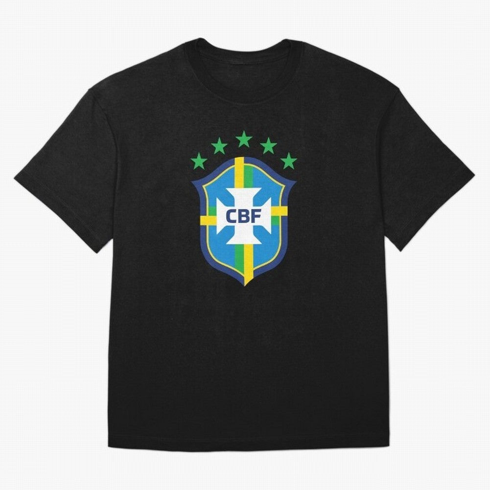 Brazilian Football Confederation Classic T-Shirt Celebrate the Next Chapter of the FIFA World Cup 2026 Journey through Mbappe and Neymar Highlights, Brazil Pride, Champion Mindset, Group Stage Buzz, Knockout Tension and Passionate Fan Culture; Made