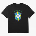 Brazilian Football Confederation Classic T-Shirt Celebrate the Next Chapter of the FIFA World Cup 2026 Journey through Mbappe and Neymar Highlights, Brazil Pride, Champion Mindset, Group Stage Buzz, Knockout Tension and Passionate Fan Culture; Made