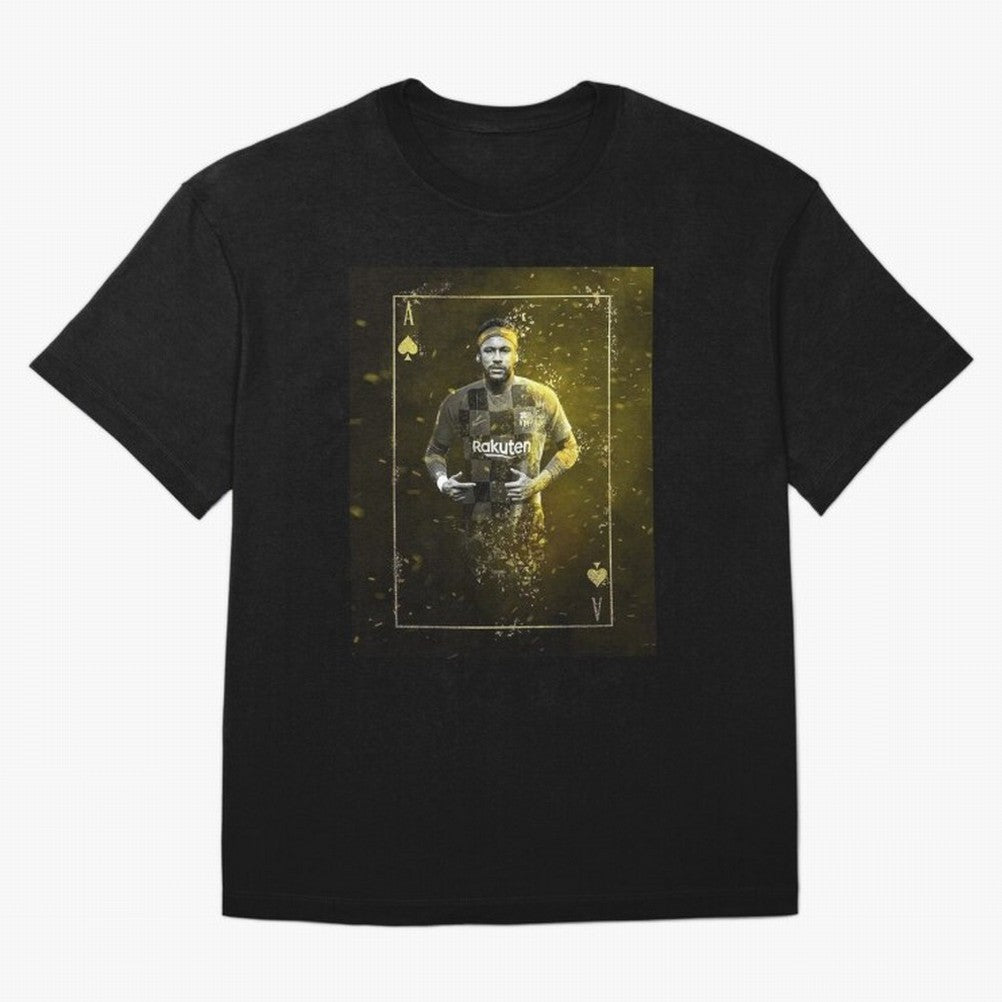 Art Neymar Wallpaper Classic T-Shirt Honor Match Day Hype around FIFA World Cup 2026 Group Stage, Haaland and Mbappe, England and Germany, Global Supporter Spirit, Legendary Goals, National Colors and Tournament Celebration; Ideal for Football