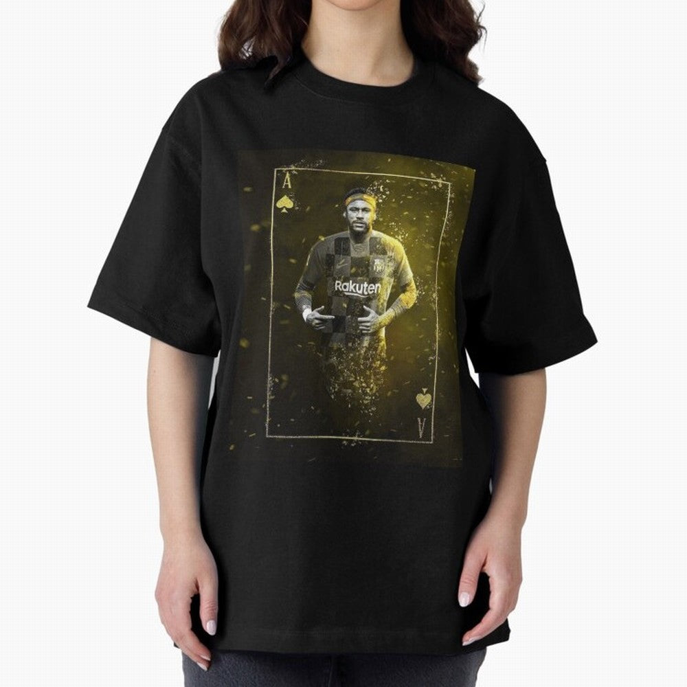 Art Neymar Wallpaper Classic T-Shirt Honor Match Day Hype around FIFA World Cup 2026 Group Stage, Haaland and Mbappe, England and Germany, Global Supporter Spirit, Legendary Goals, National Colors and Tournament Celebration; Ideal for Football