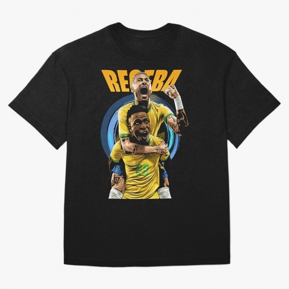 RECEBA Classic T-Shirt Feel International Energy from FIFA World Cup 2026 Spirit, Connected to France and Portugal, Messi, Neymar and Mbappe, Soccer Culture, Superstar Moments, National Team Dreams and Competitive Fire; Perfect for People Who Love