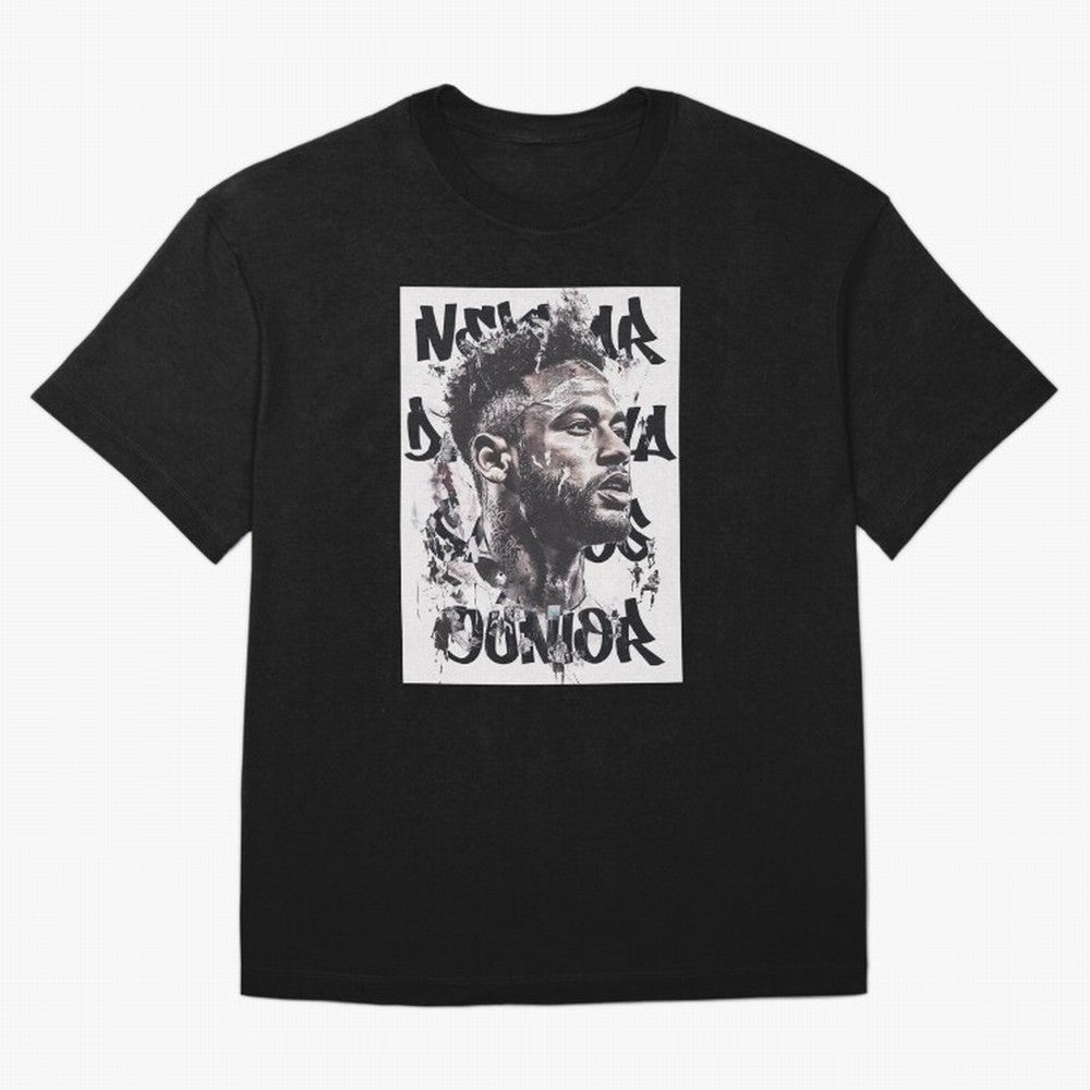 Potrait artistic collage of Neymar Classic T-Shirt Support Your Favorite Stars during FIFA World Cup 2026 USA Canada Mexico for Fans of Neymar and Portugal, Spain and Germany, Bringing Soccer Culture, Superstar Moments, National Team Dreams and