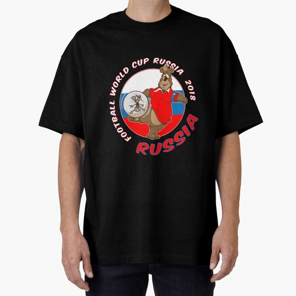 Russia football World Cup Russia 2018 T shirt and merchandise Oversized T-Shirt Celebrate Rivalries and Pride in the FIFA World Cup 2026 USA Canada Mexico Journey through Haaland and Mbappe Highlights, Argentina Pride, Game Day Rituals, Football
