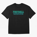 Football is played with the head. Classic T-Shirt Join the Countdown to FIFA World Cup 2026 USA Canada Mexico for Fans of CR7 and Messi and Portugal, Bringing Championship Spirit, Famous Goals, Roaring Crowds and International Football Unity; Made