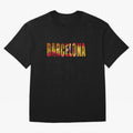 Barcelona city 2 Oversized T-Shirt Show Your Tournament Heart for FIFA World Cup 2026 USA Canada Mexico Spirit, Featuring France, Messi and Cristiano Ronaldo, Global Supporter Spirit, Legendary Goals, National Colors and Tournament Celebration;