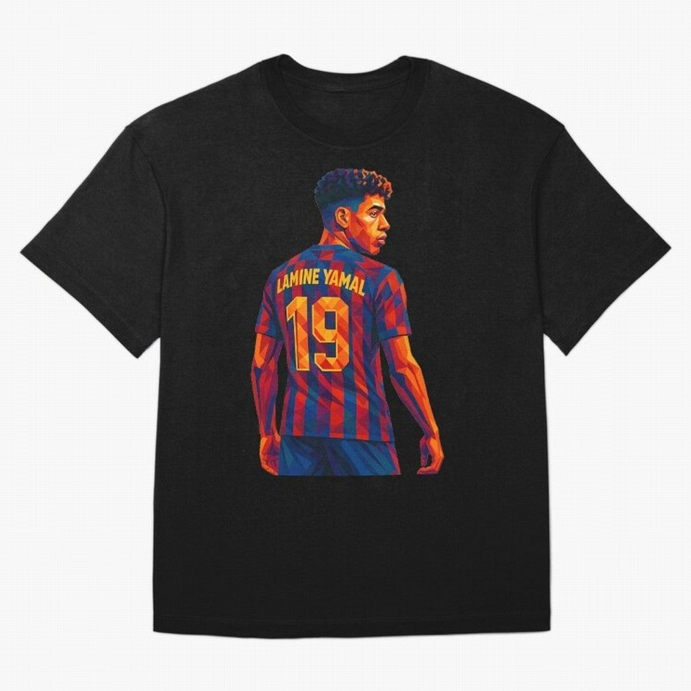 Lamine Yamal Oversized T-Shirt Relive Legendary Nights from FIFA World Cup 2026 USA Canada Mexico Highlighting Haaland and Mbappe, Spain and Netherlands Energy, Football Passion, Legendary Performances, Festival Vibes and Supporter Community;