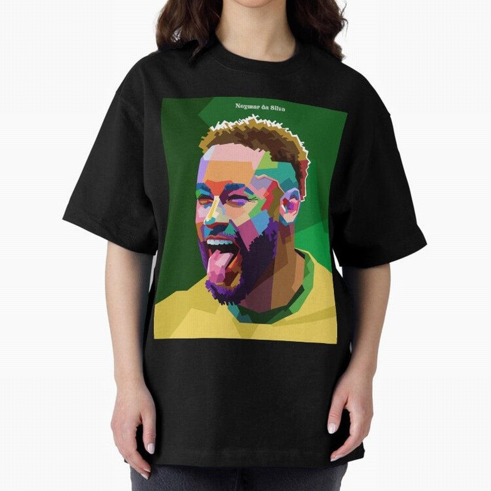 Neymar Brazil Football Player Classic T-Shirt Celebrate Every Goal in FIFA World Cup 2026 USA Canada Mexico with Mbappe and Neymar, Portugal, Spain and Germany Energy, Sports Nostalgia, International Competition, Famous Players and Unforgettable