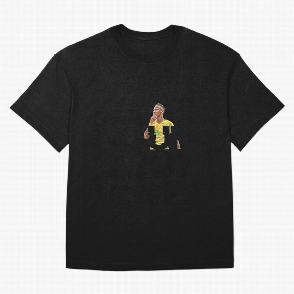 NEYMAR NEVER GIVE UP Classic T-Shirt Cheer through Every Moment of FIFA World Cup 2026 Group Stage for Fans of Cristiano Ronaldo, Haaland and CR7 and Spain, Bringing Stadium Memories, Football Loyalty, International Chants and Championship