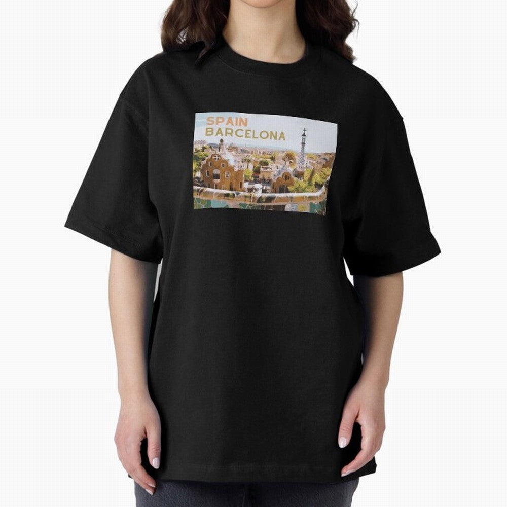 Barcelona Print Classic T-Shirt Celebrate the Magic of FIFA World Cup 2026 USA Canada Mexico for Fans of Messi, Neymar and Mbappe and Argentina, France and Brazil, Bringing Vintage Soccer Flavor, Modern Football Stars, National Flags and Final