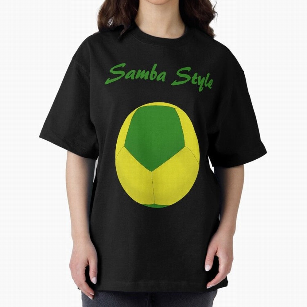 Samba Style Football Soccer Essential T-Shirt Celebrate Global Passion for FIFA World Cup 2026 USA Canada Mexico for Fans of Mbappe and Neymar and Portugal, Bringing Football Festival Excitement, Trophy Ambitions, Country Rivalries and Star Player