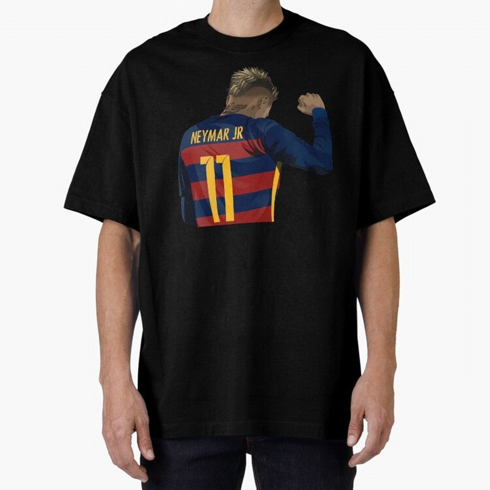 Neymar Oversized T-Shirt Join Supporters Worldwide for FIFA World Cup 2026 USA Canada Mexico Inspired by Neymar, Haaland and Cristiano Ronaldo, Brazil Energy, Football Festival Excitement, Trophy Ambitions, Country Rivalries and Star Player Buzz;