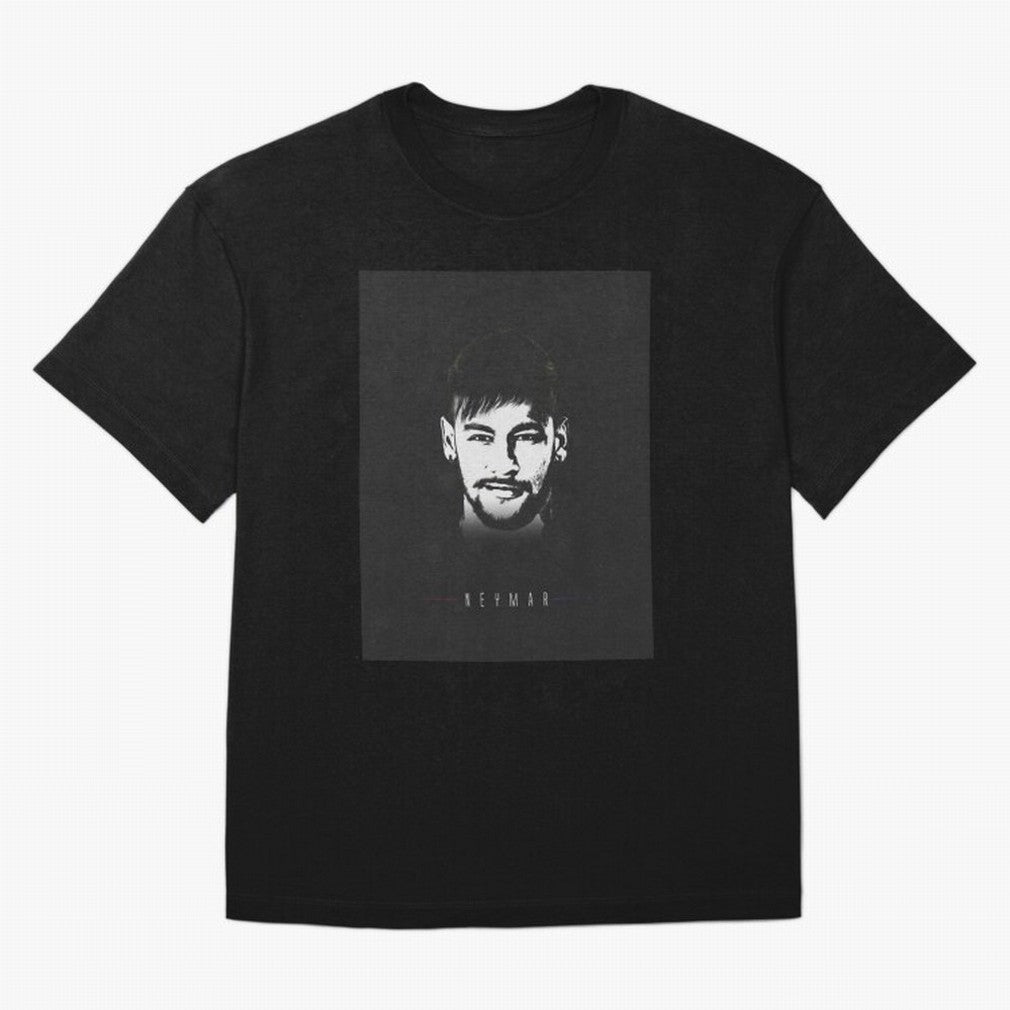 Designs by Neymar Illustration Classic T-Shirt Celebrate Football Heritage in the FIFA World Cup 2026 USA Canada Mexico Journey through Neymar, Haaland and Cristiano Ronaldo Highlights, Spain and Netherlands Pride, Champion Mindset, Group Stage