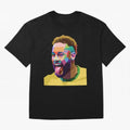 Neymar Brazil Squad Team Pop Art Classic T-Shirt Build FIFA World Cup 2026 Group Stage Spirit, Made for France and Portugal, Messi, Classic Soccer Heritage, Championship Pressure, Fan Loyalty and International Pride; Ideal for Football Dads,