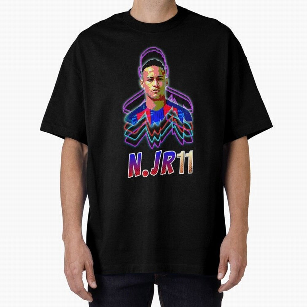 Neymar - Neon T-Shirt Essential T-Shirt Relive Legendary Nights from the FIFA World Cup 2026 USA Canada Mexico Journey through Messi, CR7 and Mbappe Highlights, Brazil Pride, Worldwide Fan Energy, Dramatic Goals, Stadium Lights and Championship