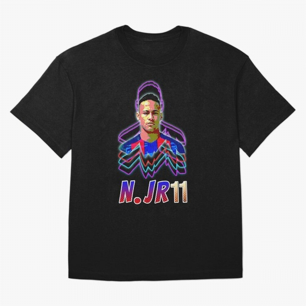 Neymar - Neon T-Shirt Essential T-Shirt Relive Legendary Nights from the FIFA World Cup 2026 USA Canada Mexico Journey through Messi, CR7 and Mbappe Highlights, Brazil Pride, Worldwide Fan Energy, Dramatic Goals, Stadium Lights and Championship