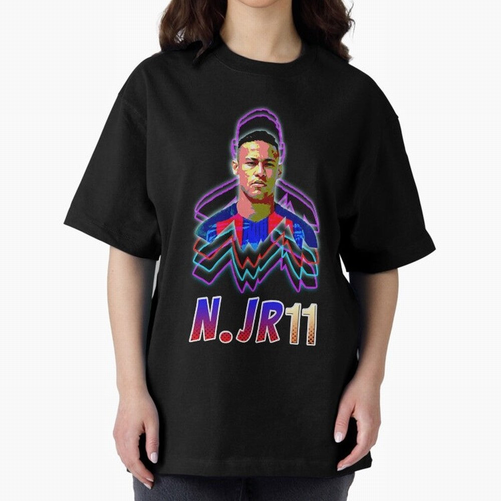 Neymar - Neon T-Shirt Essential T-Shirt Relive Legendary Nights from the FIFA World Cup 2026 USA Canada Mexico Journey through Messi, CR7 and Mbappe Highlights, Brazil Pride, Worldwide Fan Energy, Dramatic Goals, Stadium Lights and Championship