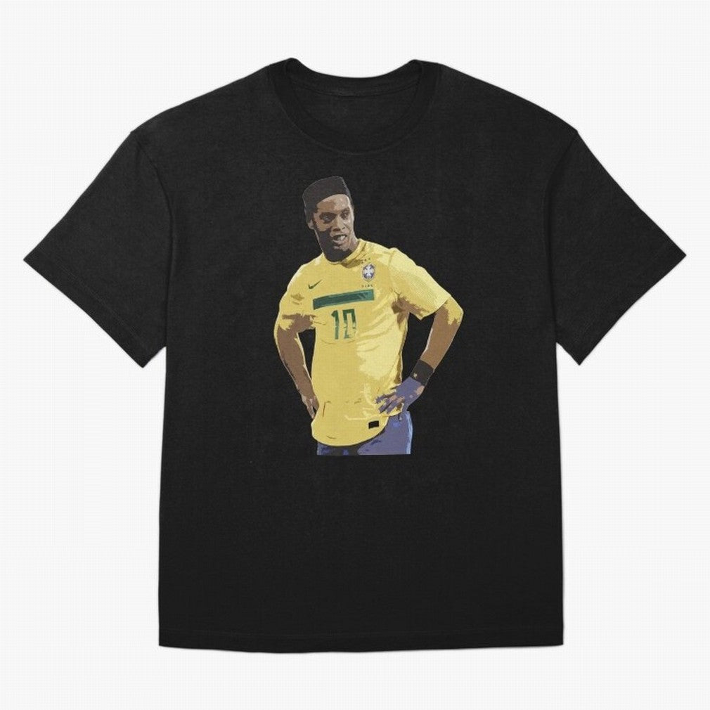 Ronaldinho Brazil Joga Bonito Classic T-Shirt Show Passion for the Stars of Global Football Passion for FIFA World Cup 2026 Group Stage, Capturing CR7, Argentina and Brazil, Goal Celebration Energy, Supporter Heritage, Football Icons and Worldwide