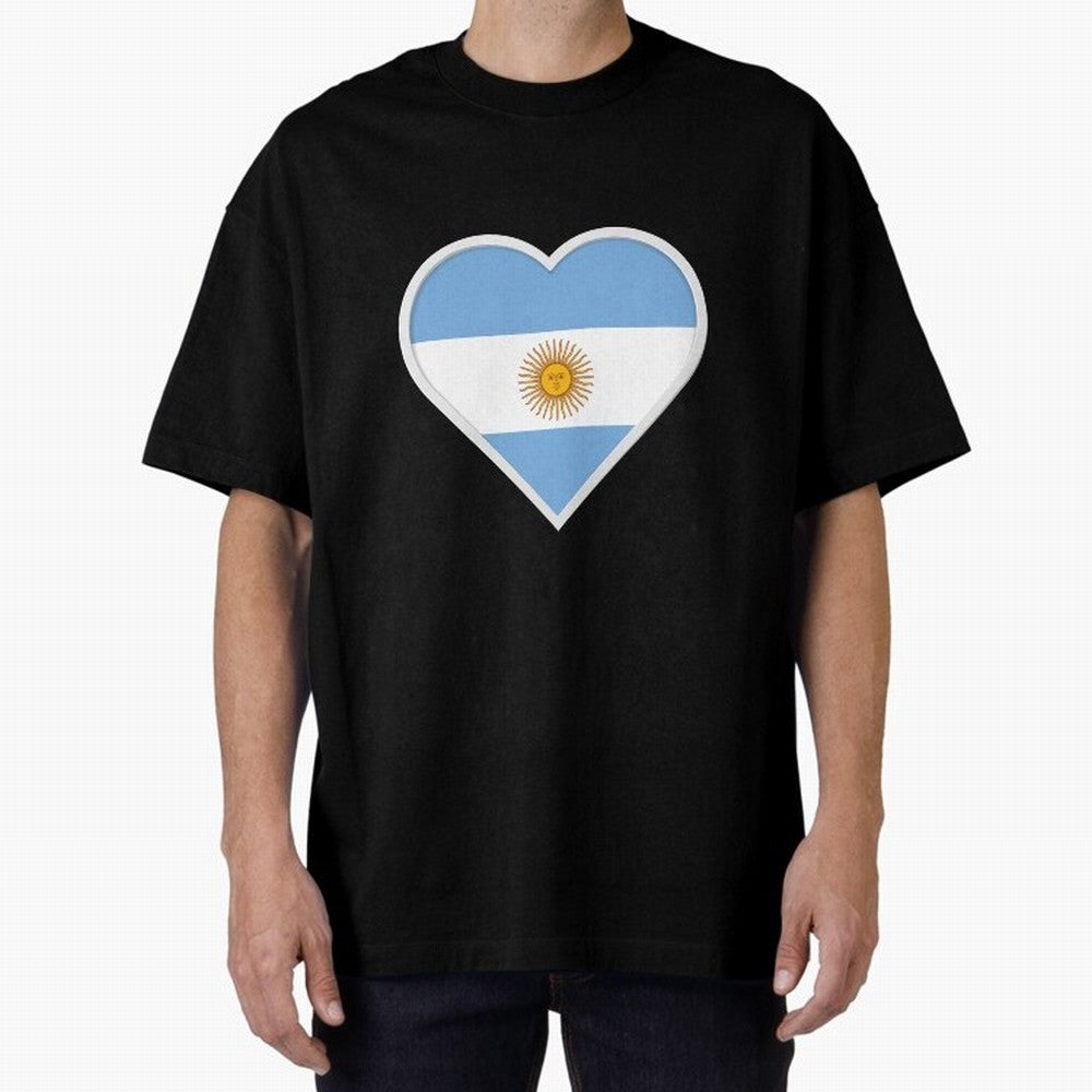 Argentina World Cup Brazil Futebol Portugal Croatia Football Soccer Sports Mondial Morocco France Fifa 2022 Argentina Netherlands Neymar Ronaldo Ziyech Bounou Oversized T-Shirt Represent Global Football Passion for FIFA World Cup 2026, Highlighting