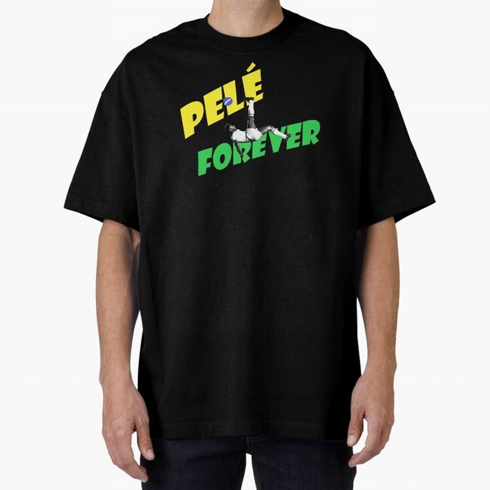 Pel¨¦ Forever Classic T-Shirt Celebrate Supporters United by Match Day Hype around FIFA World Cup 2026, Messi, Neymar and Mbappe, Spain and Netherlands, Retro Football Energy, Iconic Rivalries, Trophy Chase Drama and Stadium Atmosphere; Ideal for