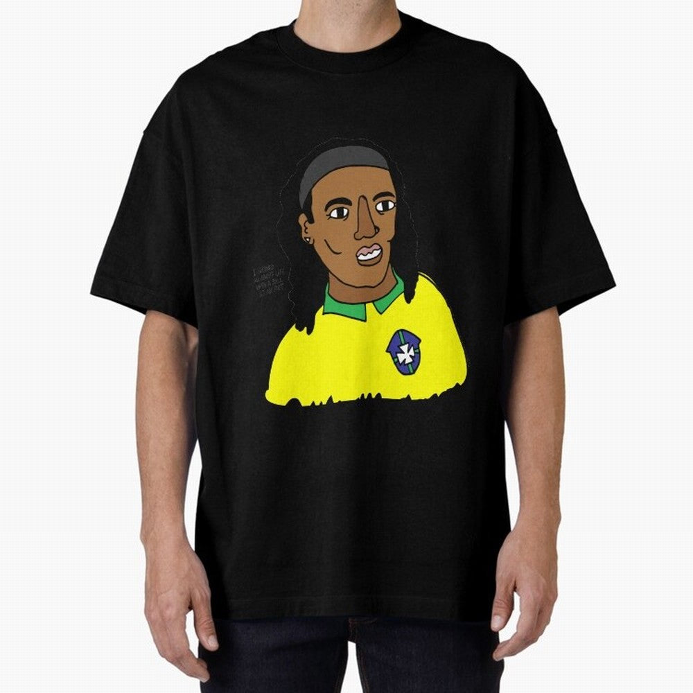 Ronaldinho Brazil Football Ball Life Classic T-Shirt Unlock FIFA World Cup 2026 USA Canada Mexico with Cristiano Ronaldo, Argentina, France and Brazil Energy, Stadium Chants, National Pride, Trophy Dreams and Unforgettable Football Memories; Made