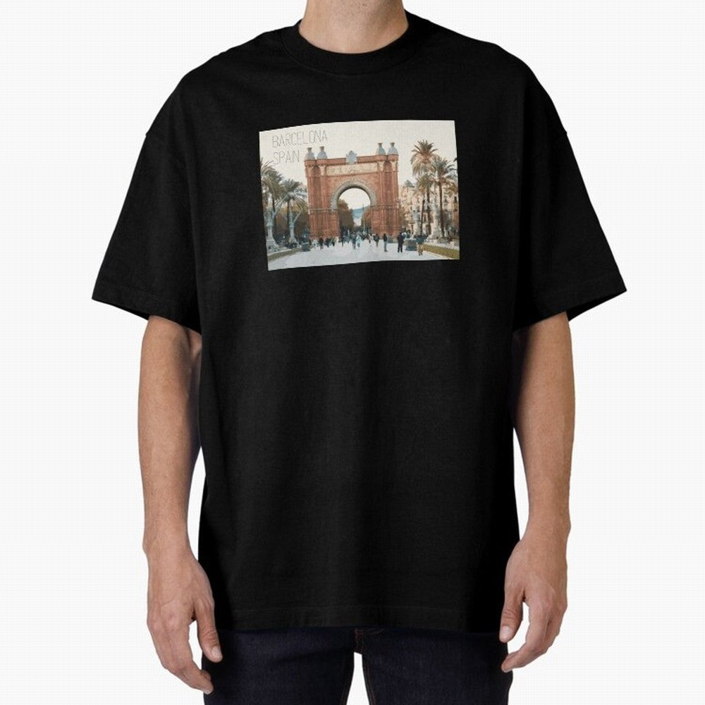 Barcelona Print Classic T-Shirt Share Match Day Hype around FIFA World Cup 2026 Group Stage, Messi, CR7 and Mbappe, Brazil, Portugal and Argentina, Champion Mindset, Group Stage Buzz, Knockout Tension and Passionate Fan Culture; Perfect for People