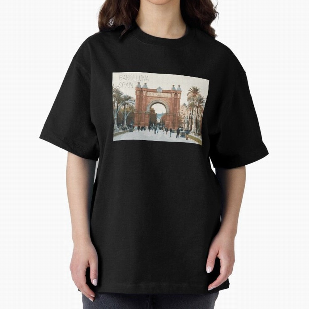 Barcelona Print Classic T-Shirt Share Match Day Hype around FIFA World Cup 2026 Group Stage, Messi, CR7 and Mbappe, Brazil, Portugal and Argentina, Champion Mindset, Group Stage Buzz, Knockout Tension and Passionate Fan Culture; Perfect for People