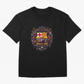 Barcelona - the temple of soccer Oversized T-Shirt Experience FIFA World Cup 2026 Group Stage Inspired by Cristiano Ronaldo, Argentina and Brazil Energy, Vintage Soccer Flavor, Modern Football Stars, National Flags and Final Night Emotion; Perfect