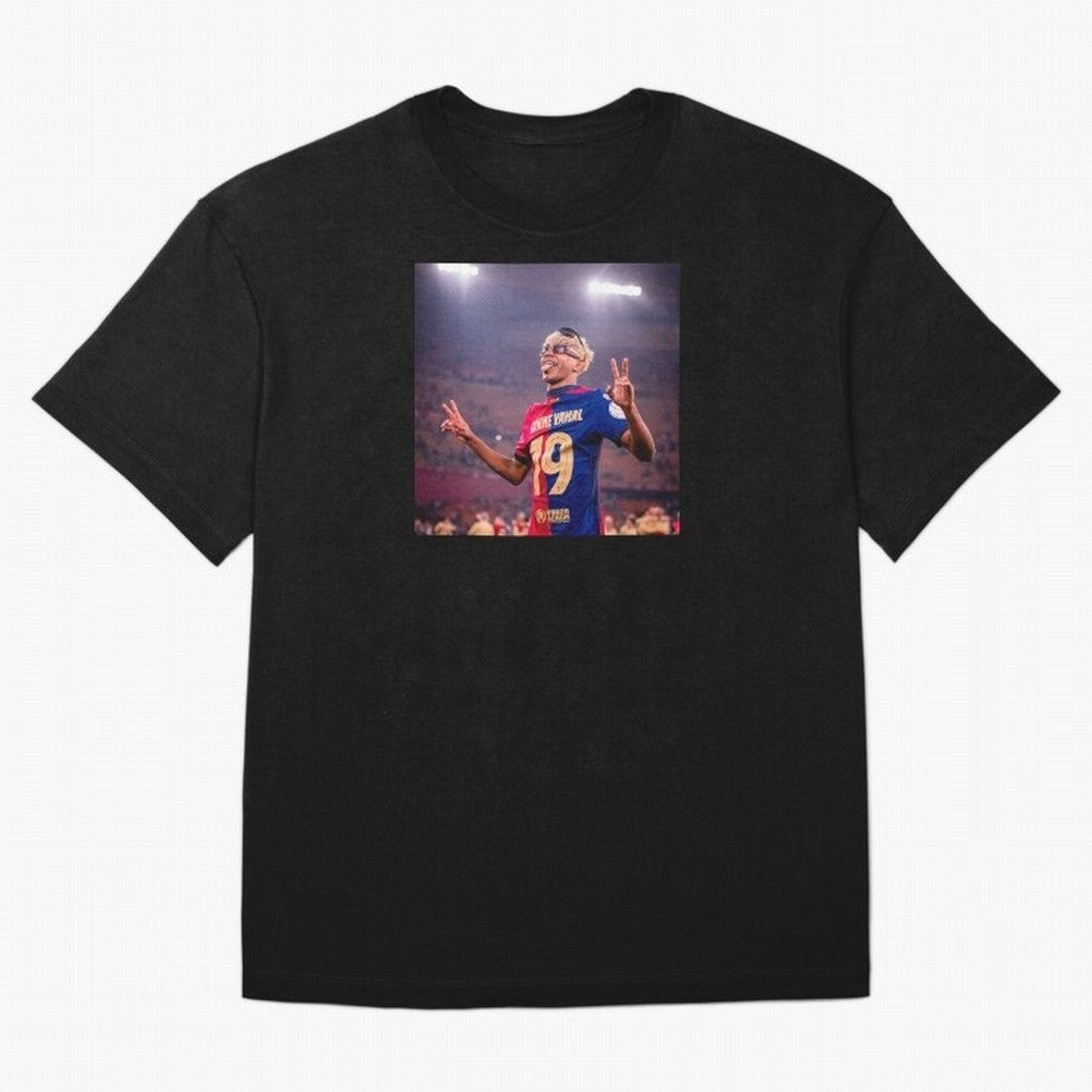 Lamine Yamal Oversized T-Shirt Celebrate Rivalries and Pride in Match Day Hype around FIFA World Cup 2026, Haaland and Mbappe, France, Fan Favorite Moments, National Team Passion, Big Match Drama and Soccer History; Perfect for Supporters Who Want
