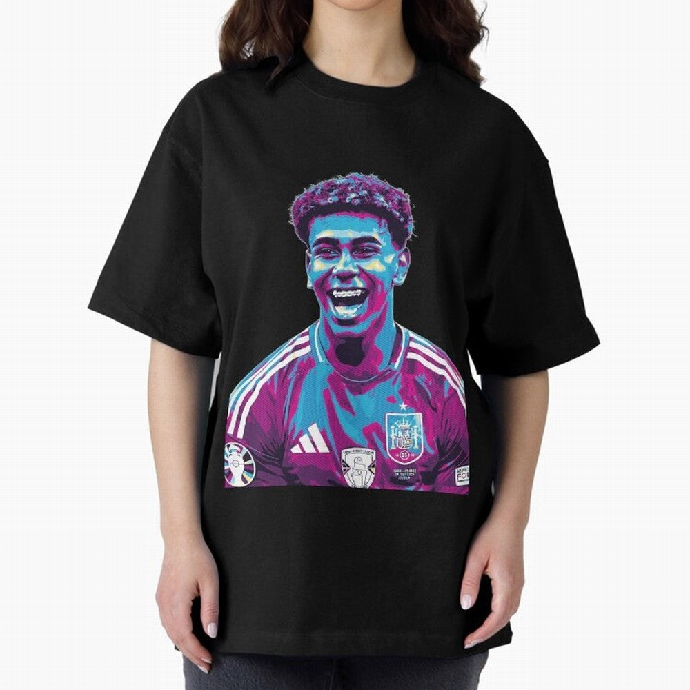 lamine yamal laugh Classic T-Shirt Celebrate the Road through FIFA World Cup 2026 USA Canada Mexico Spirit, Centered on Germany, Cristiano Ronaldo, Haaland and CR7, Football History, Final Match Energy, Crowd Noise and Once in a Lifetime Moments;