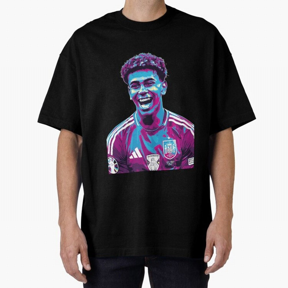 lamine yamal laugh Classic T-Shirt Celebrate the Road through FIFA World Cup 2026 USA Canada Mexico Spirit, Centered on Germany, Cristiano Ronaldo, Haaland and CR7, Football History, Final Match Energy, Crowd Noise and Once in a Lifetime Moments;