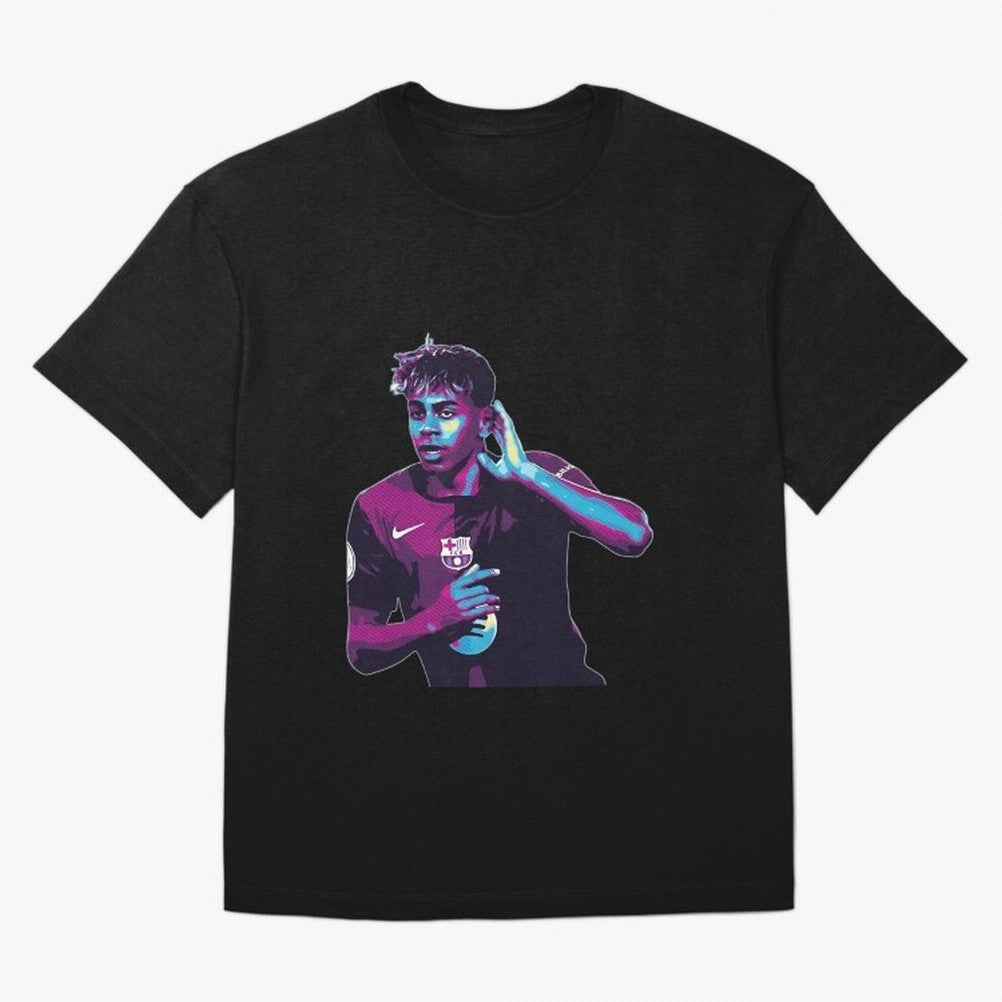 Lamine Yamal goal celebration Oversized T-Shirt Bring World Football Passion into the FIFA World Cup 2026 USA Canada Mexico Journey through CR7 Highlights, England Pride, Champion Mindset, Group Stage Buzz, Knockout Tension and Passionate Fan