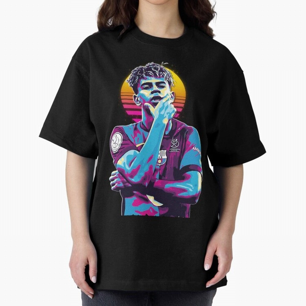 Lamine Yamal goal celebration Classic T-Shirt Honor the Football Icons of Global Football Passion for FIFA World Cup 2026 Group Stage, with Messi, Brazil, Portugal and Argentina, Vintage Soccer Flavor, Modern Football Stars, National Flags and