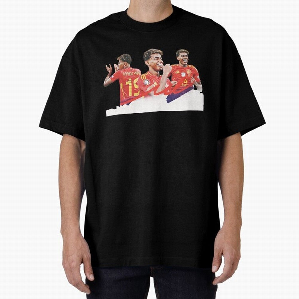 Lamine Yamal Classic T-Shirt Honor Champions and Dreams in Match Day Hype around FIFA World Cup 2026 Group Stage, Cristiano Ronaldo, Haaland and CR7, Spain, Tournament Hype, Historic Matchups, Family Viewing Parties and Global Sports Pride; Made