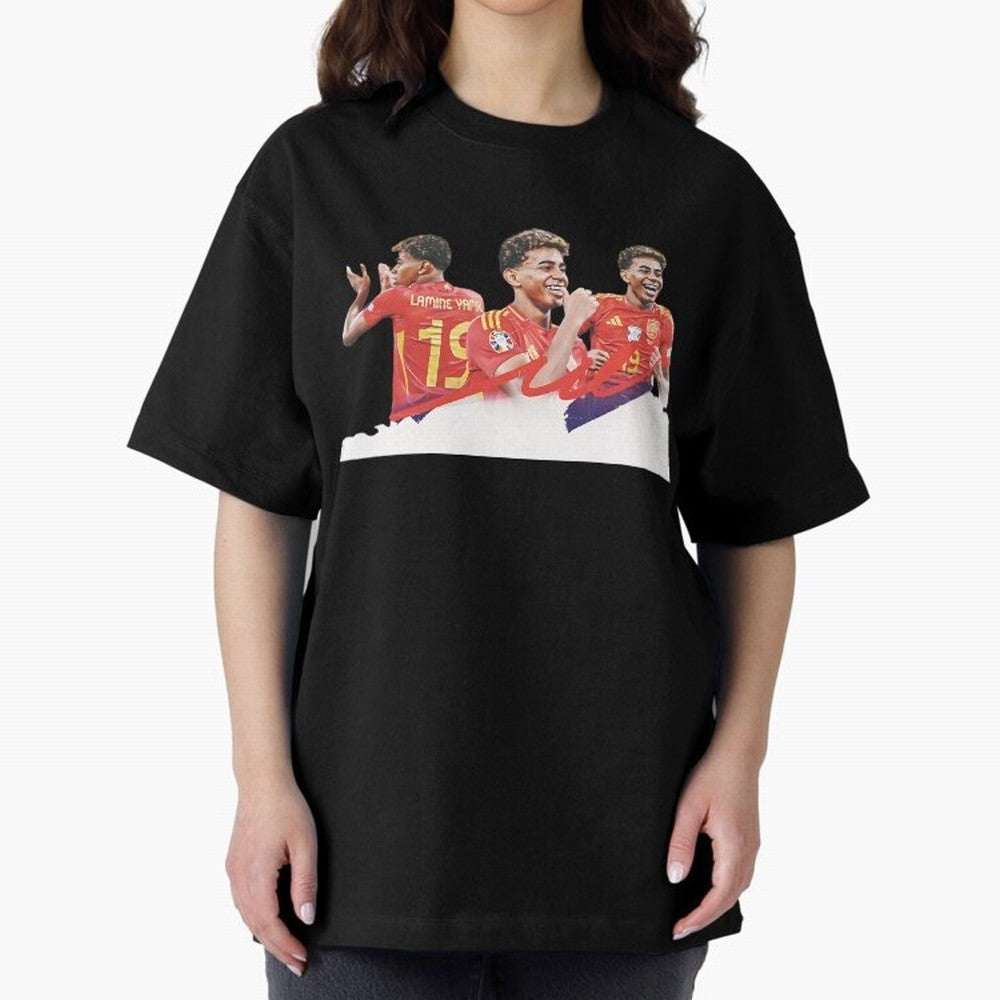 Lamine Yamal Classic T-Shirt Honor Champions and Dreams in Match Day Hype around FIFA World Cup 2026 Group Stage, Cristiano Ronaldo, Haaland and CR7, Spain, Tournament Hype, Historic Matchups, Family Viewing Parties and Global Sports Pride; Made