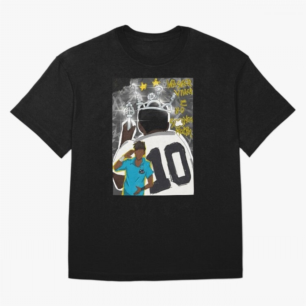 Santos Futebol Clube - Soccer's royalty - Pel¨¦ - Neymar Classic T-Shirt Celebrate Soccer Greatness during FIFA World Cup 2026 for Fans of Haaland and Netherlands, Bringing Football Festival Excitement, Trophy Ambitions, Country Rivalries and Star