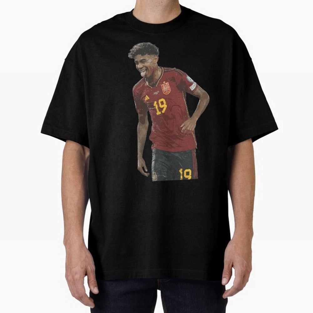 Lamine Yamal Oversized T-Shirt Make Game Day About FIFA World Cup 2026 for Fans of Haaland and Mbappe and England and Germany, Bringing Stadium Chants, National Pride, Trophy Dreams and Unforgettable Football Memories; Built for Supporters Chasing