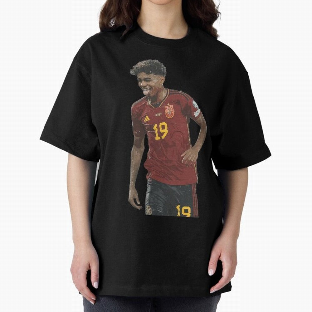 Lamine Yamal Oversized T-Shirt Make Game Day About FIFA World Cup 2026 for Fans of Haaland and Mbappe and England and Germany, Bringing Stadium Chants, National Pride, Trophy Dreams and Unforgettable Football Memories; Built for Supporters Chasing