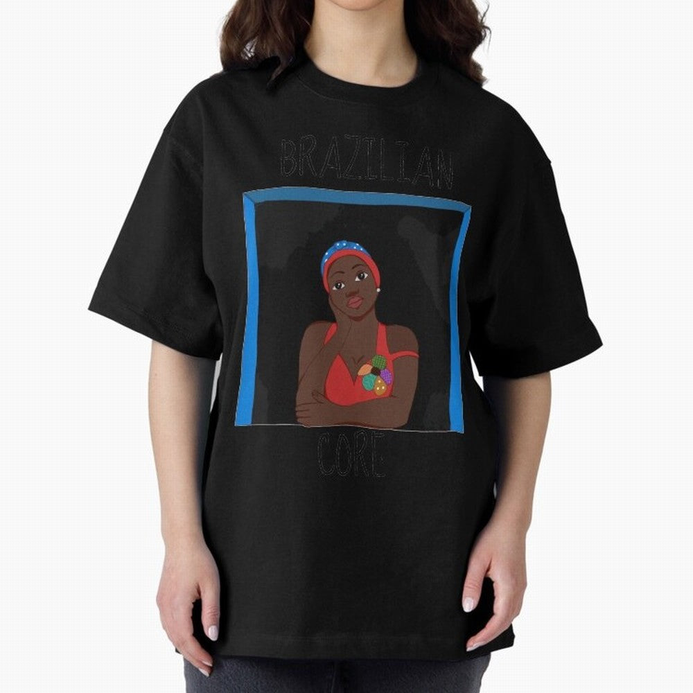 Brazilian Core - Namoradeira Aesthetic Vintage Classic T-Shirt Carry National Pride through FIFA World Cup 2026 USA Canada Mexico for Fans of Neymar, Haaland and Cristiano Ronaldo and Portugal, Bringing Football History, Final Match Energy, Crowd