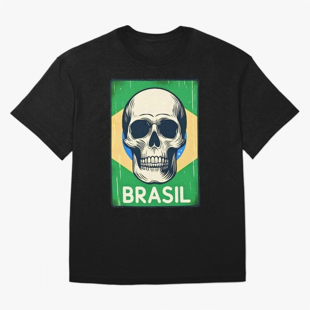 Brasil Classic T-Shirt Follow the Final Road of the FIFA World Cup 2026 Journey through Cristiano Ronaldo Highlights, Brazil, Portugal and Argentina Pride, Stadium Memories, Football Loyalty, International Chants and Championship Tradition; Made